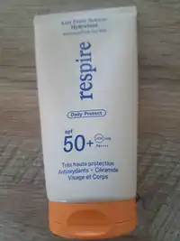 RESPIRE - Lait frais solaire hydratant SPF50+