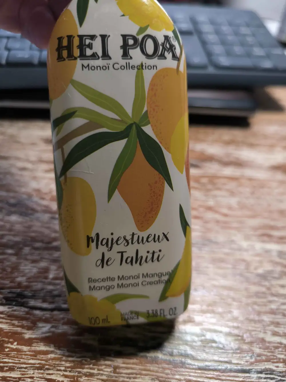 HEI POA - Majestueux de Tahiti - Recette monoï mangue