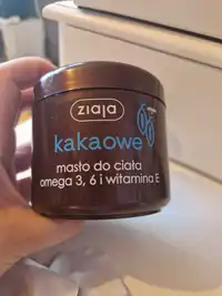 ZIAJA - Kakaowe - Masło do ciała