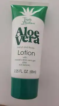 TRIPLE LANOLIN - Aloe vera - Hand and body lotion