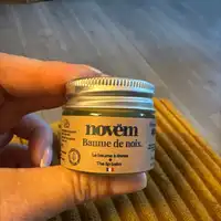 NOVËM - Baume de noix - Baume à lèvres