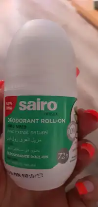 SAIRO - Déodorant roll-on aloe vera avec extrait naturel 72h
