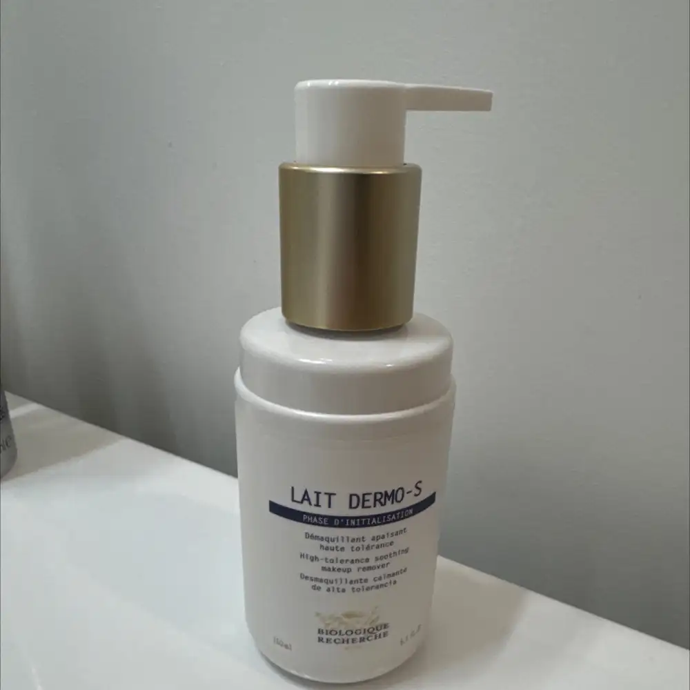 BIOLOGIQUE RECHERCHE - Lait dermo-S - Démaquillant apaisant