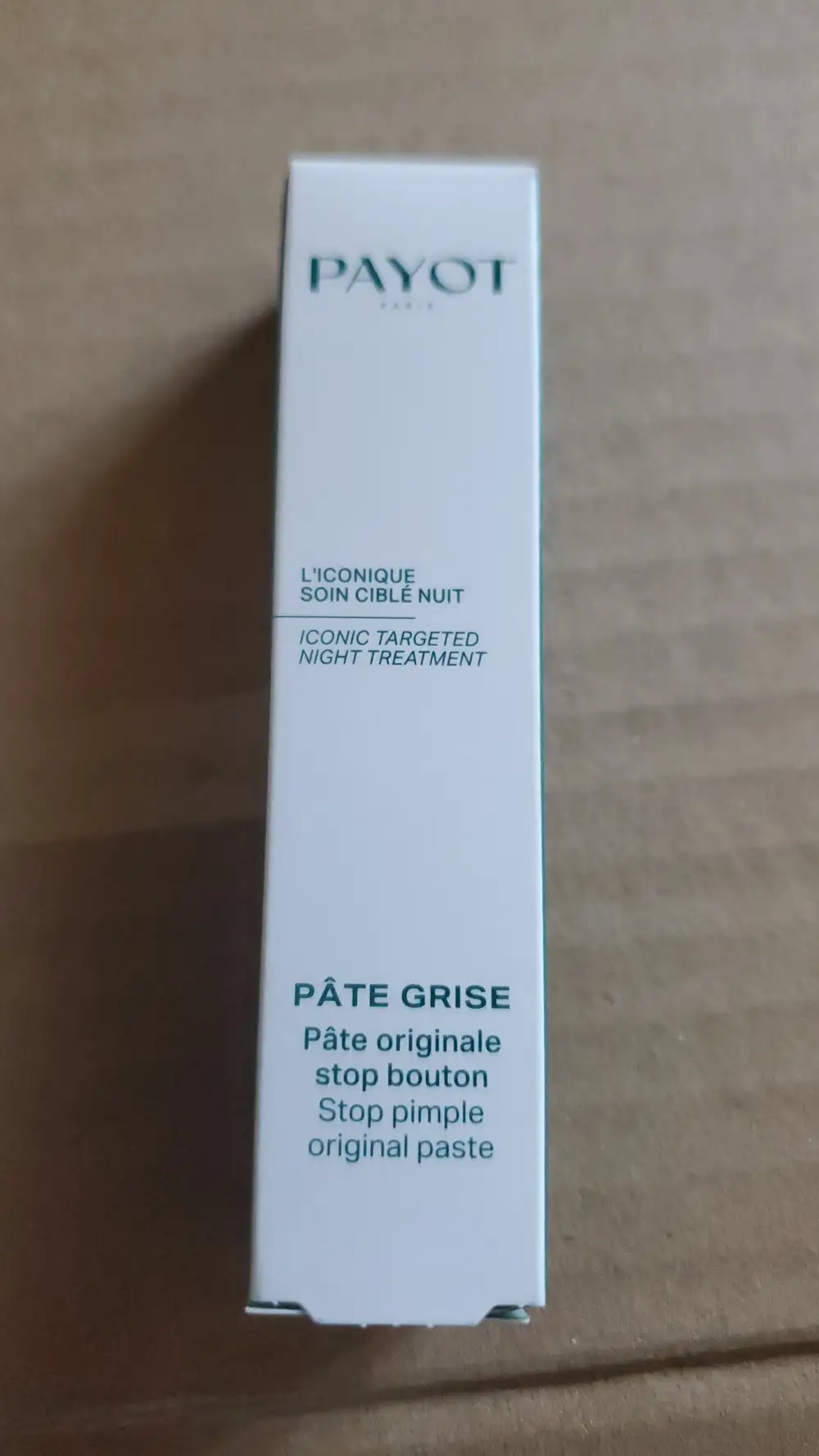 PAYOT - Pâte grise stop bouton