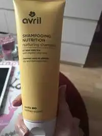 AVRIL - Shampooing nutrition à l'aloe vera bio