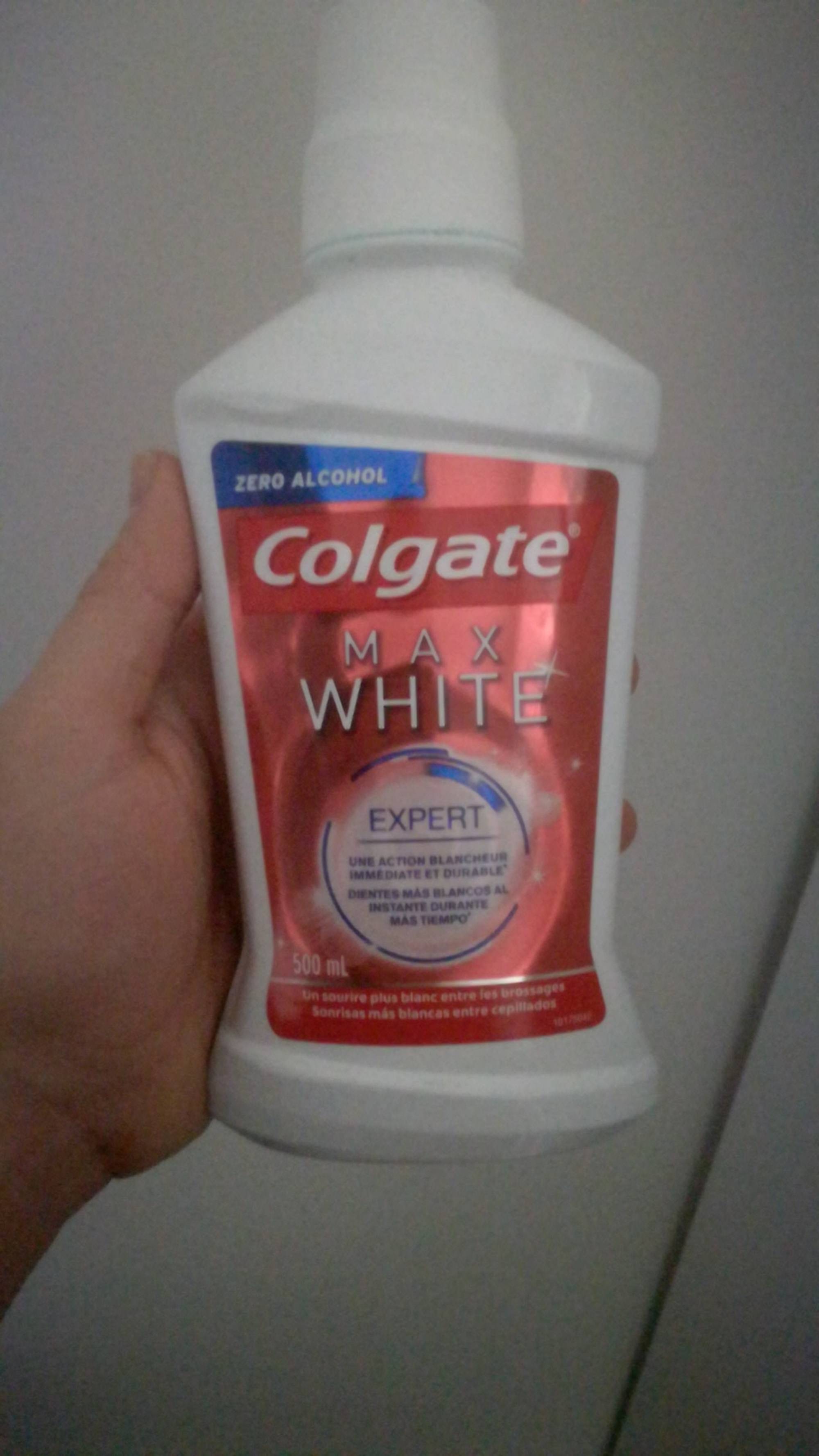 COLGATE - Max white expert - Bain de bouche