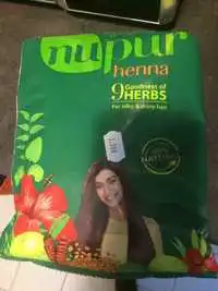NUPUR - Henna 9 goodness of herbs for silky & shiny hair