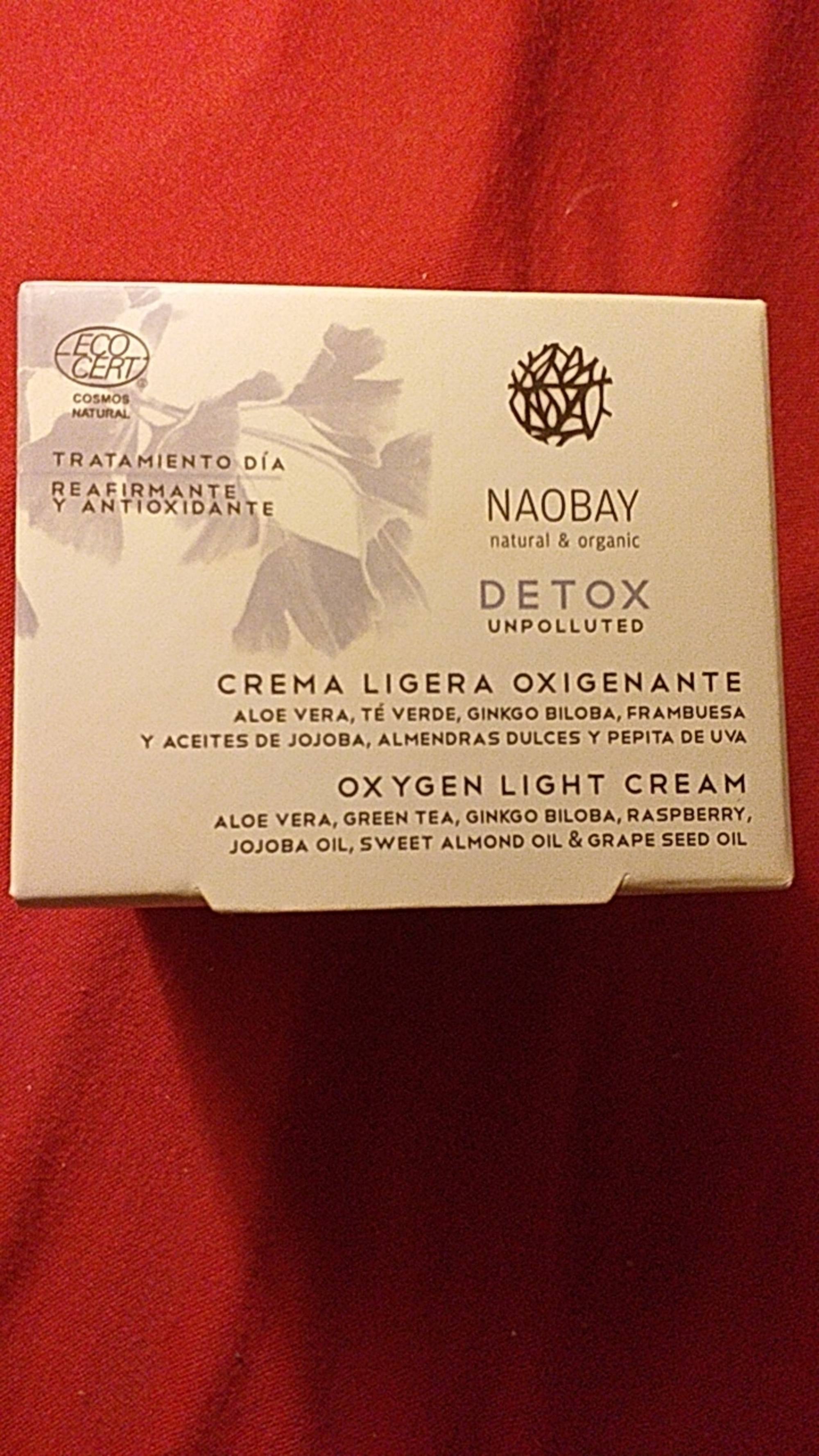 NAOBAY - Detox - Oxygen light cream