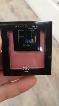 MAYBELLINE NEW YORK - Fit me! - Blush colorete 50 wine