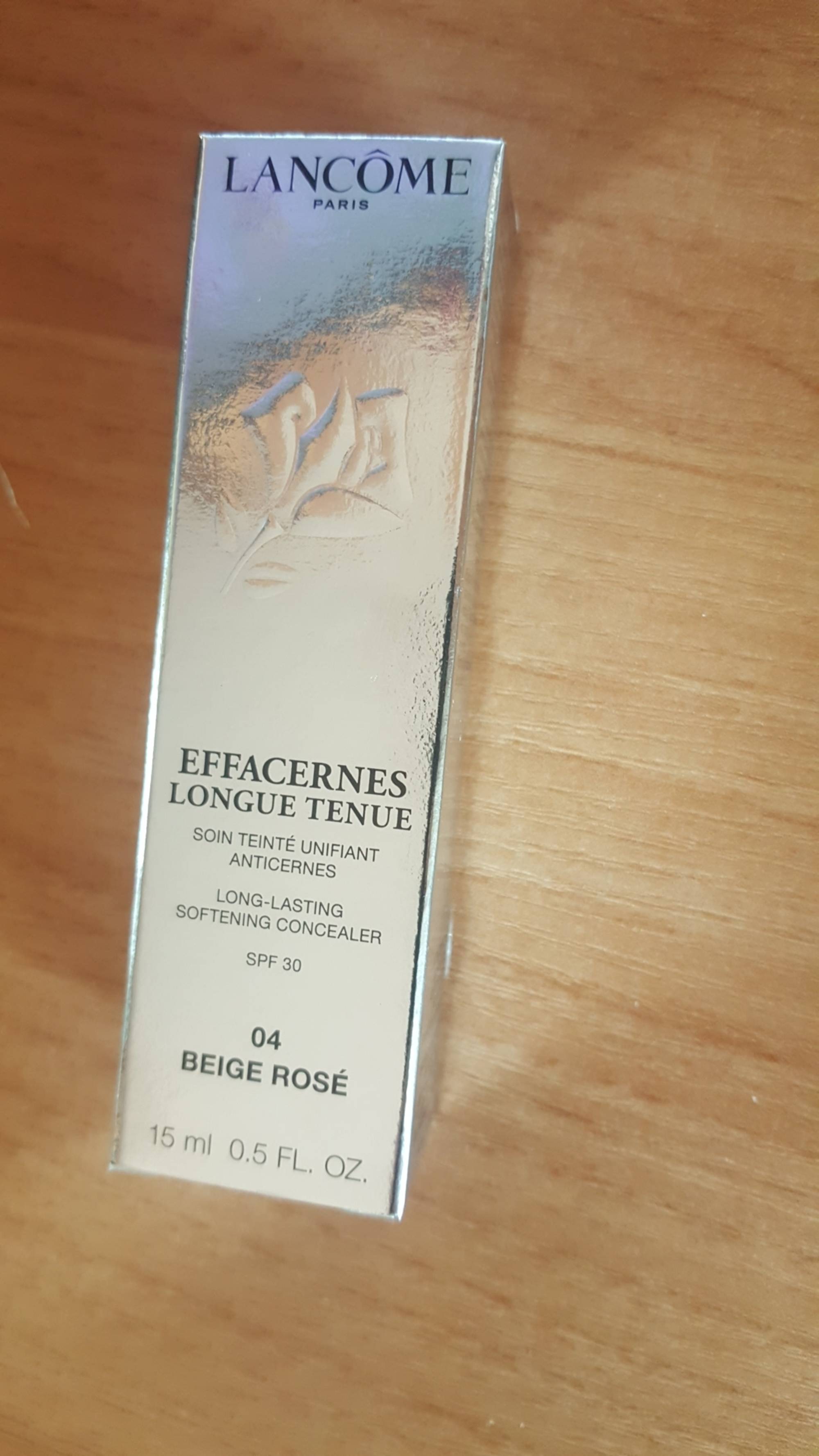 LANCÔME - Effacernes - Soin teinté unifiant 04 beige rosé