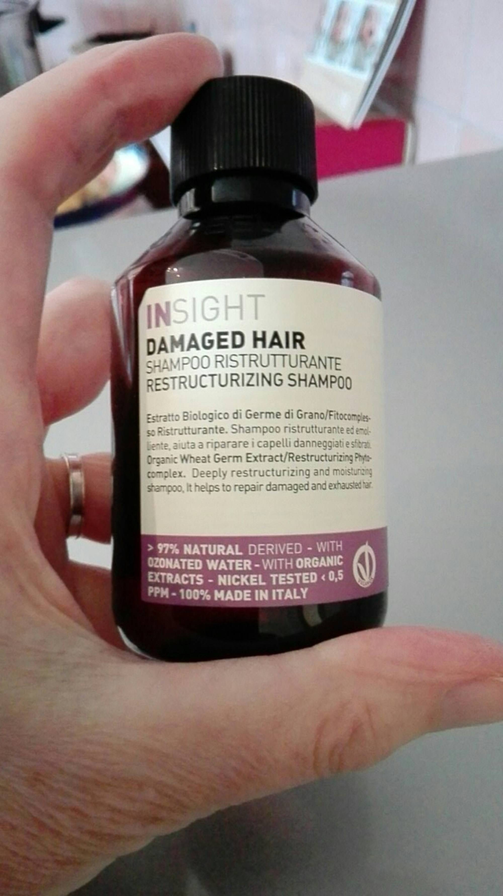 INSIGHT - Damaged hair - Restructurizing shampoo