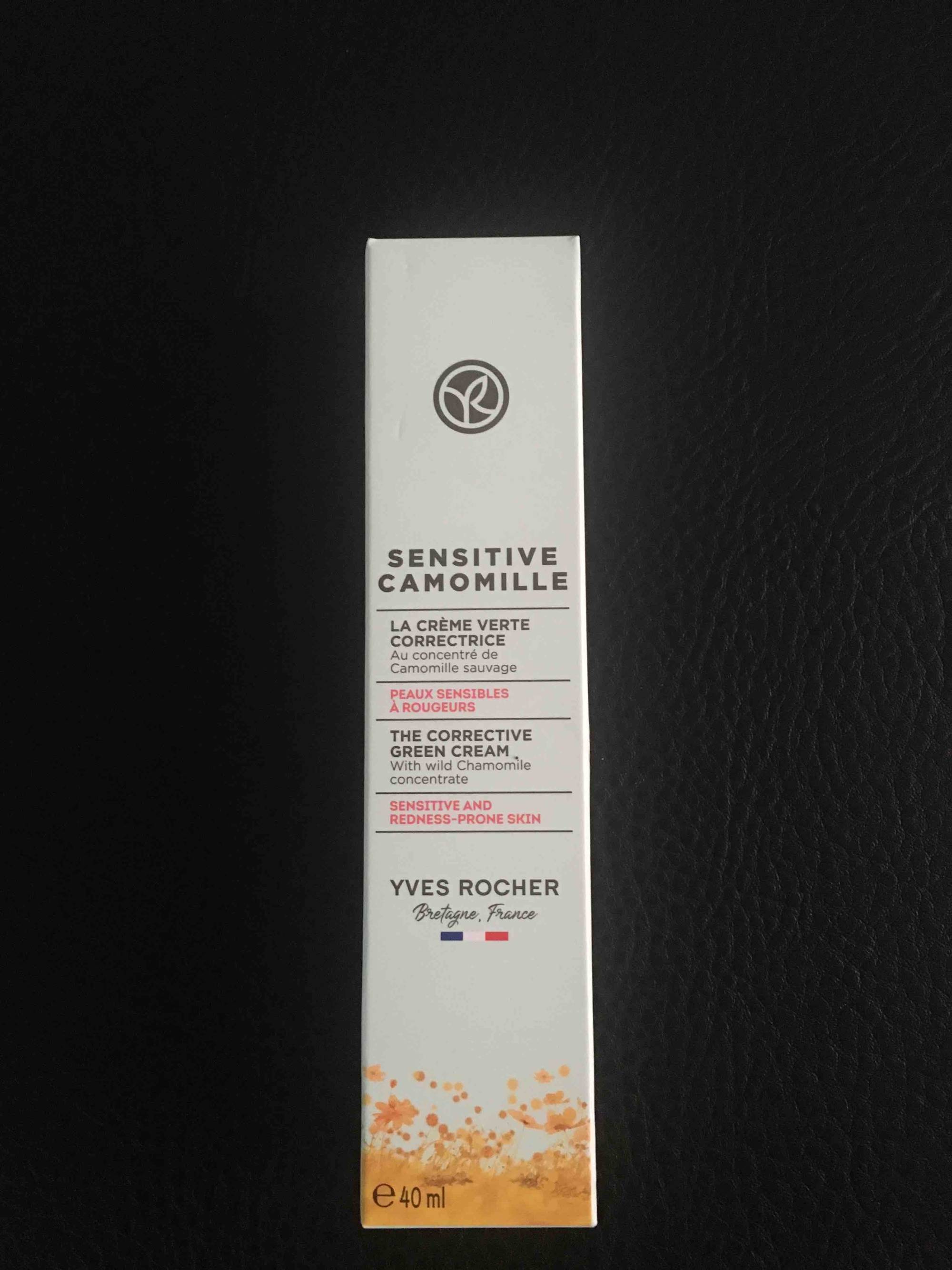YVES ROCHER - Sensitive Camomille - La crème verte correctrice