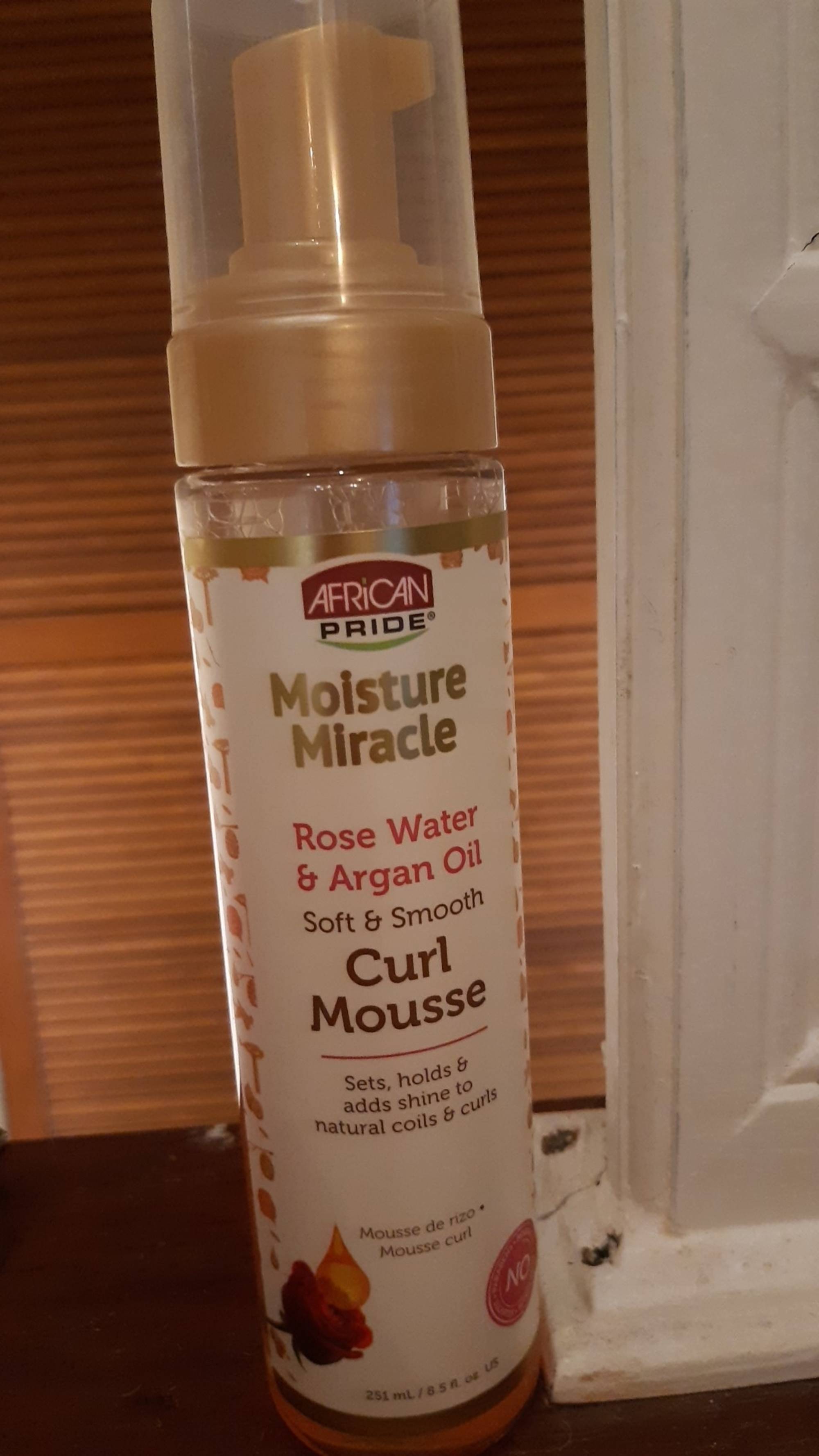 AFRICAN PRIDE - Moisture miracle - Curl mousse
