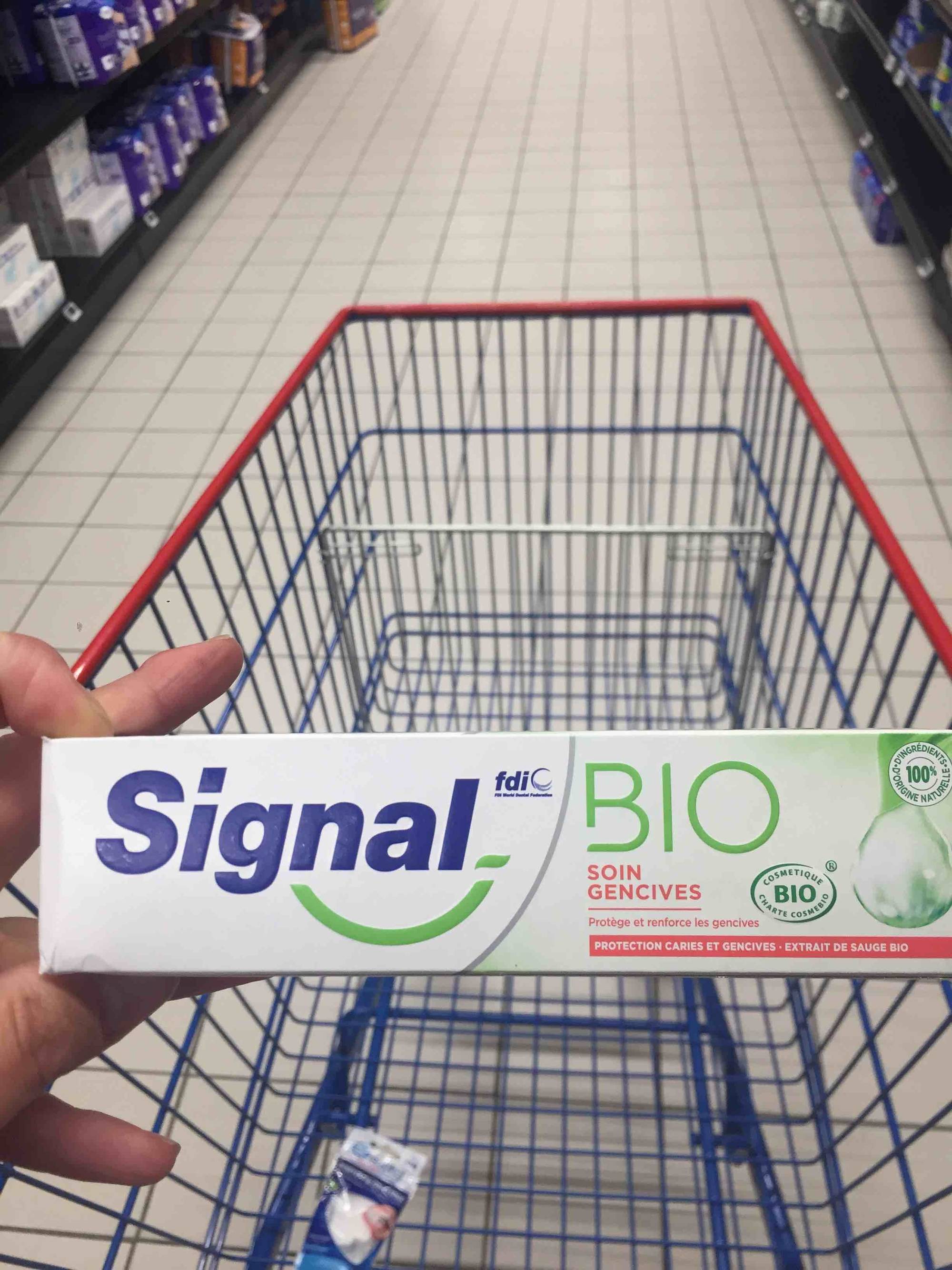 SIGNAL - Bio - Dentifrice soin gencives