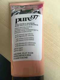 PURE 97 - Rose sauvage & baobab - Protection thermique & Lotion coiffante
