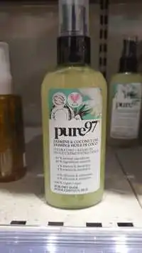 PURE 97 - Jasmin & huile de coco - Huile-crème hydratante