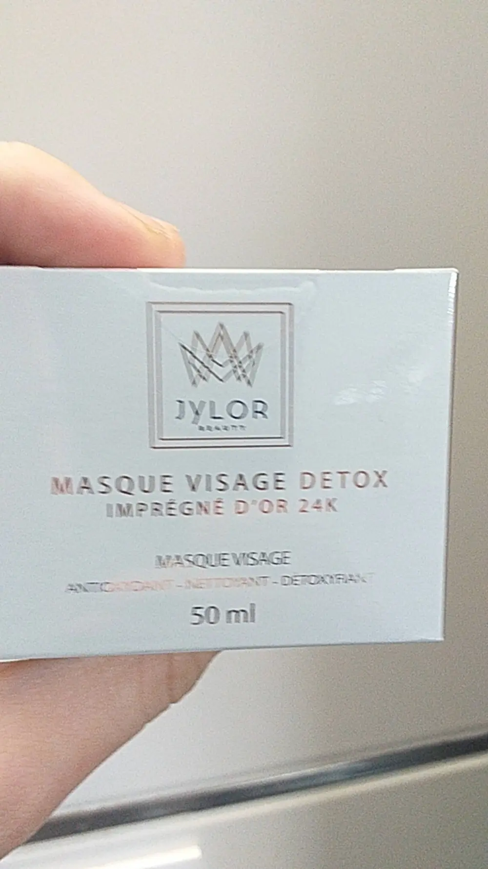 JYLOR - Imprégné d'or 24K - Masque visage detox