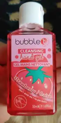 BUBBLE T - Gel mains nettoyant fraise