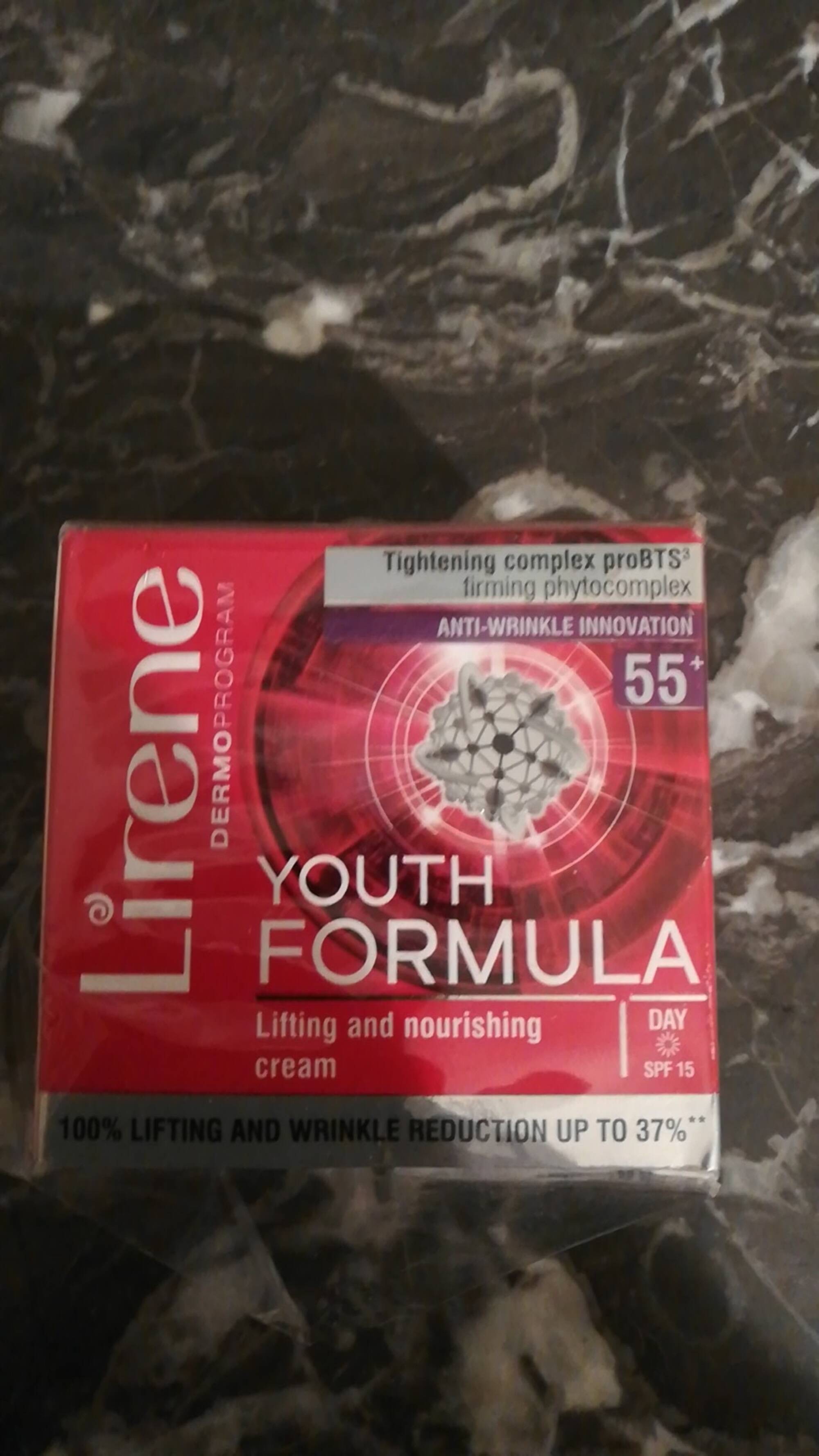 LIRENE - Youth formula -  Lifting and nourishing cream 55+