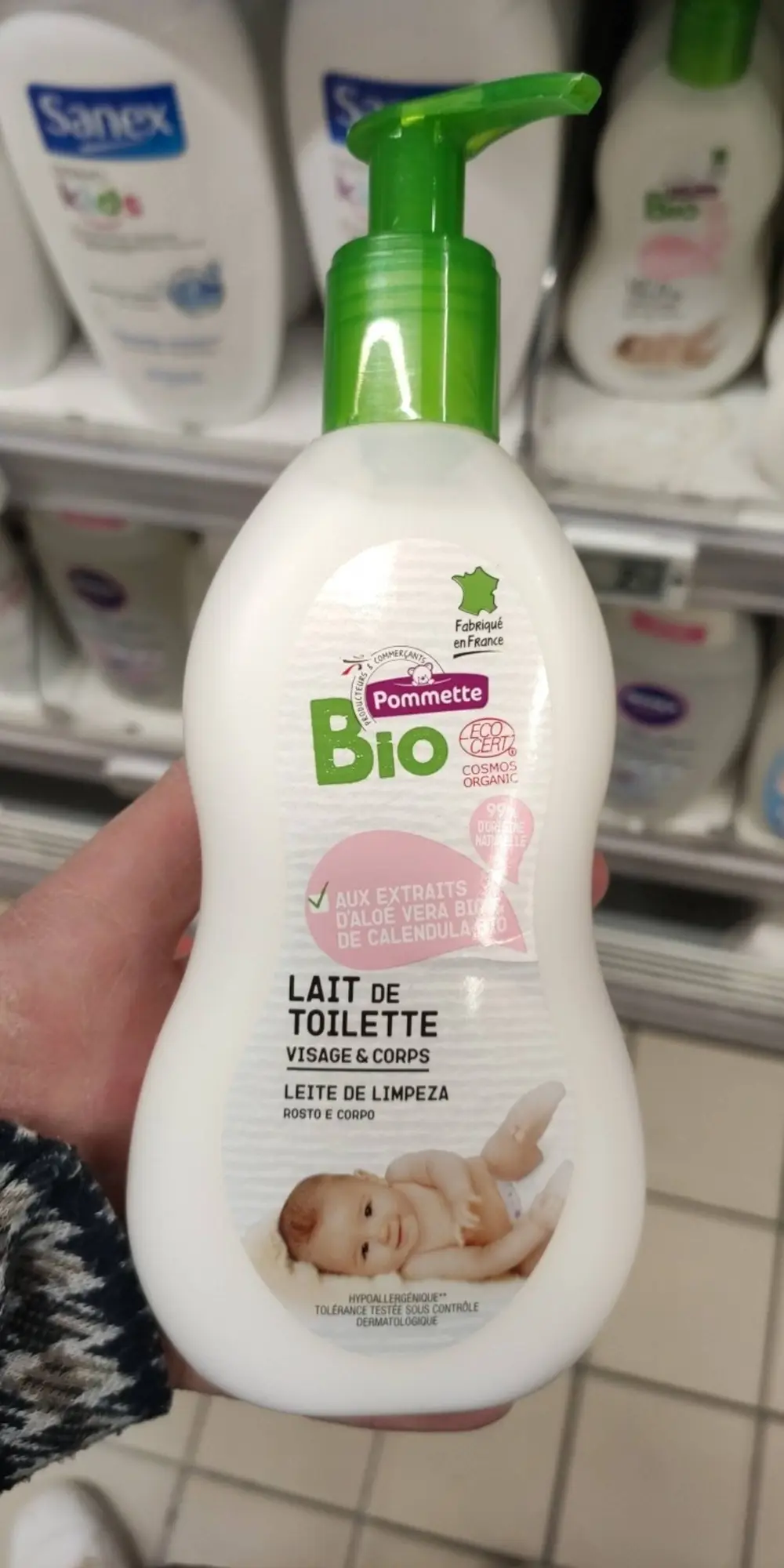 POMMETTE - Bio - Lait de toilette visage & corps