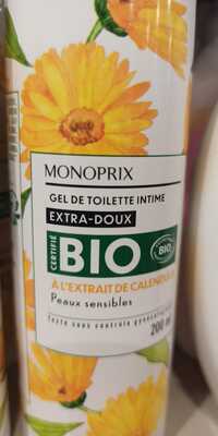 MONOPRIX - Gel de toilette intime à l'extrait de calendula