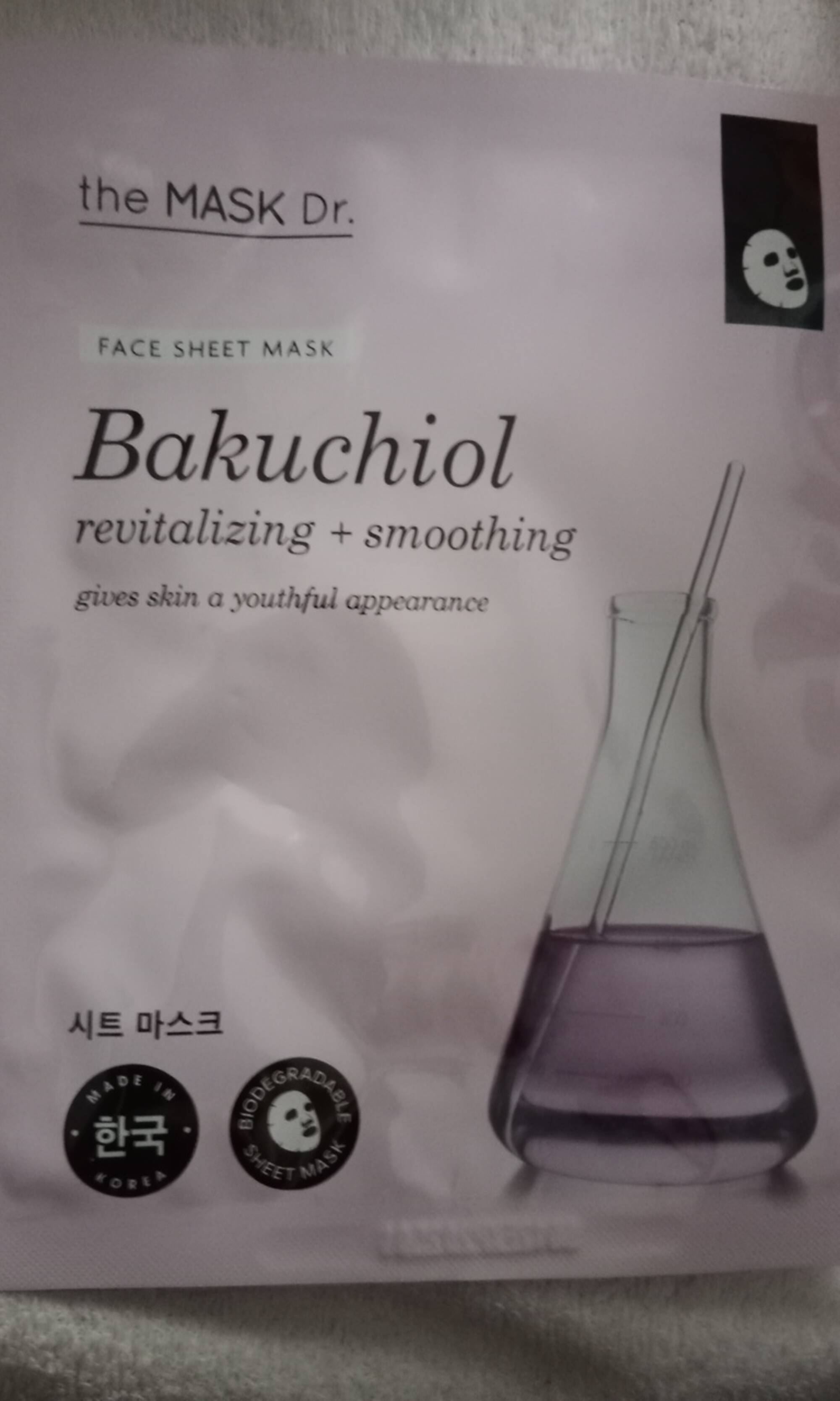 THE MASK DR. - Bakuchiol - Face sheet mask 