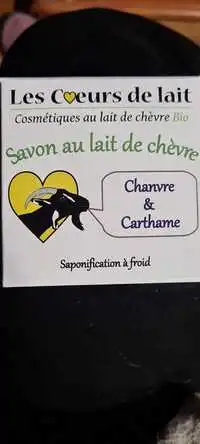 LES COEURS DE LAIT - Savon au lait de chèvre