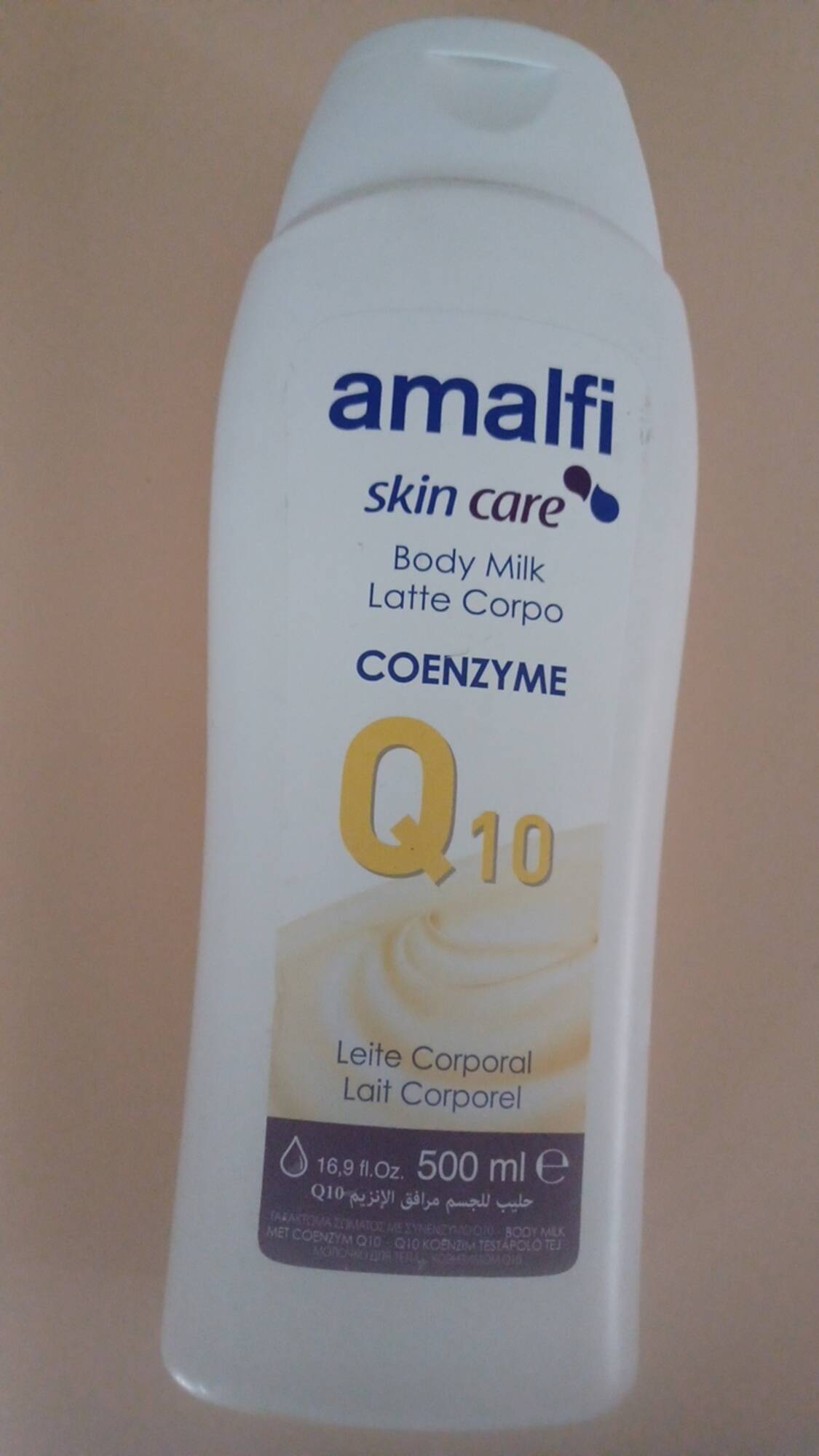 AMALFI - Coenzyme Q10 - Lait corporel