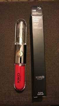 KIKO - Rouge à lèvres liquide 109 Unlimited double touch