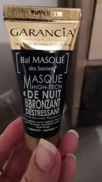 GARANCIA - Bal masqué des sorciers - Masque de nuit autobronzant