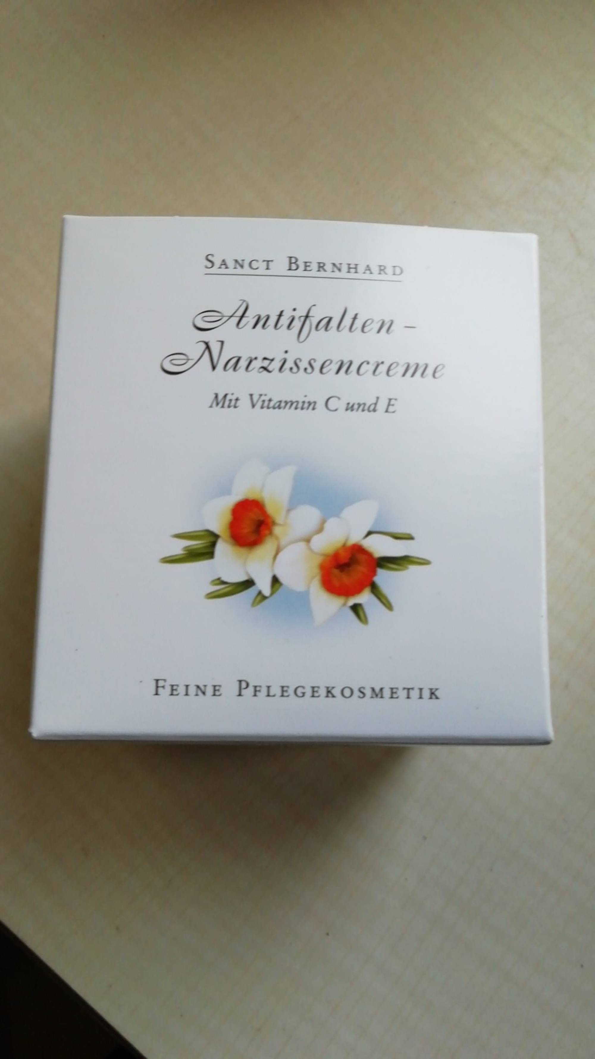 SANCT BERNHARD - Antifalten-narzissencreme 