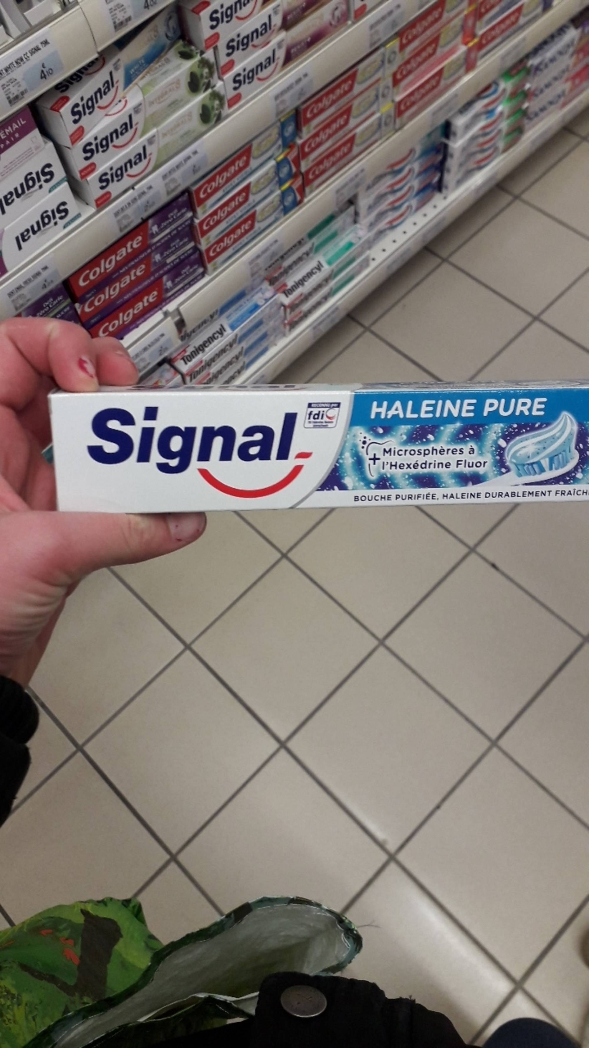 SIGNAL - Haleine pure - Dentifrice