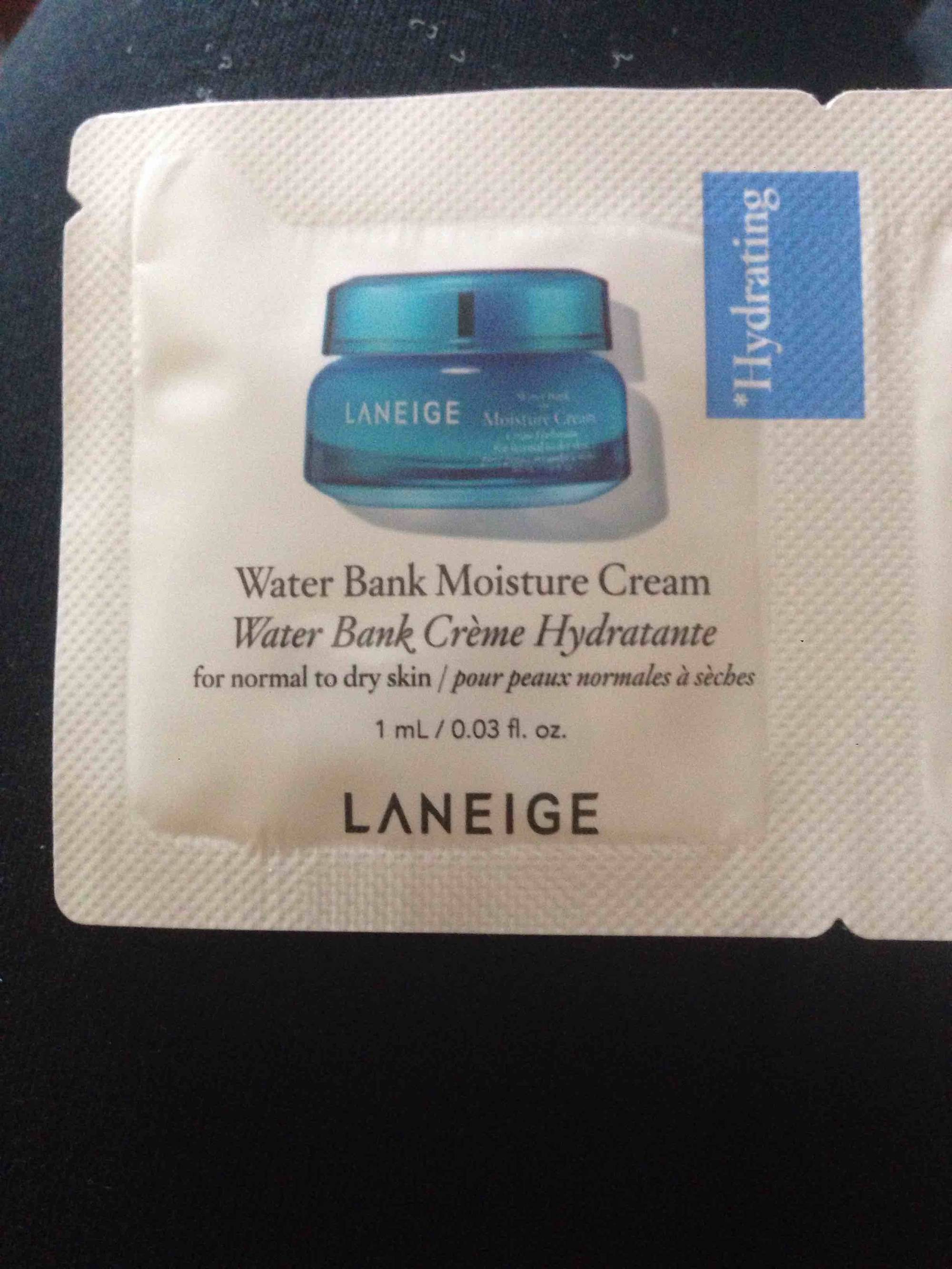 LANEIGE - Water bank crème hydratante