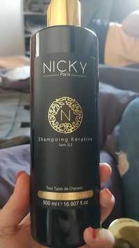 NICKY - Shampoing Kératine sans SLS