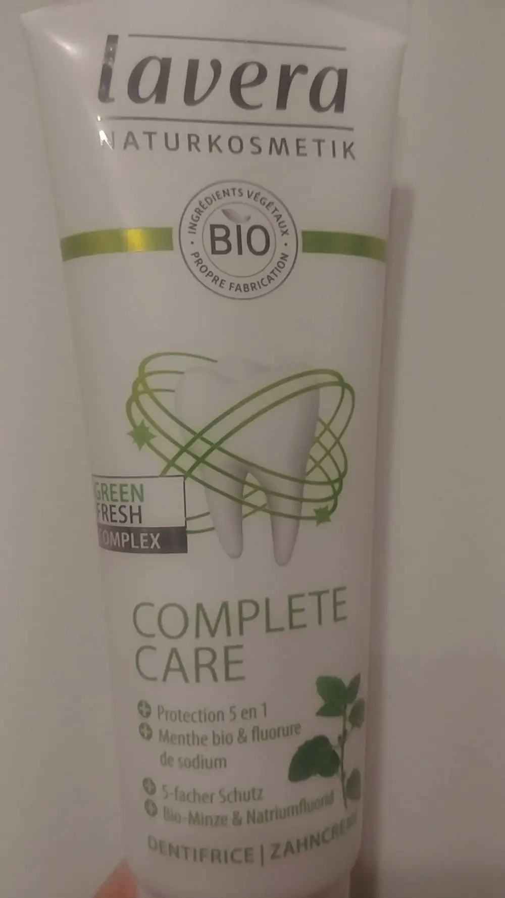 LAVERA - Complete care - Dentifrice bio