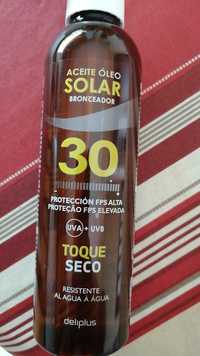 DELIPLUS - Aceite oleo solar bronzeador FPS30