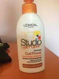 L'ORÉAL PARIS - Studio Curl Power - Crème boucles disciplinante