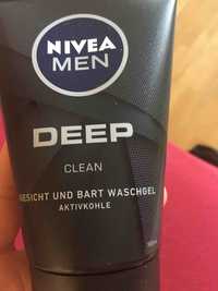 Composition Nivea Men Deep Gesicht Und Bart Waschgel Ufc Que Choisir