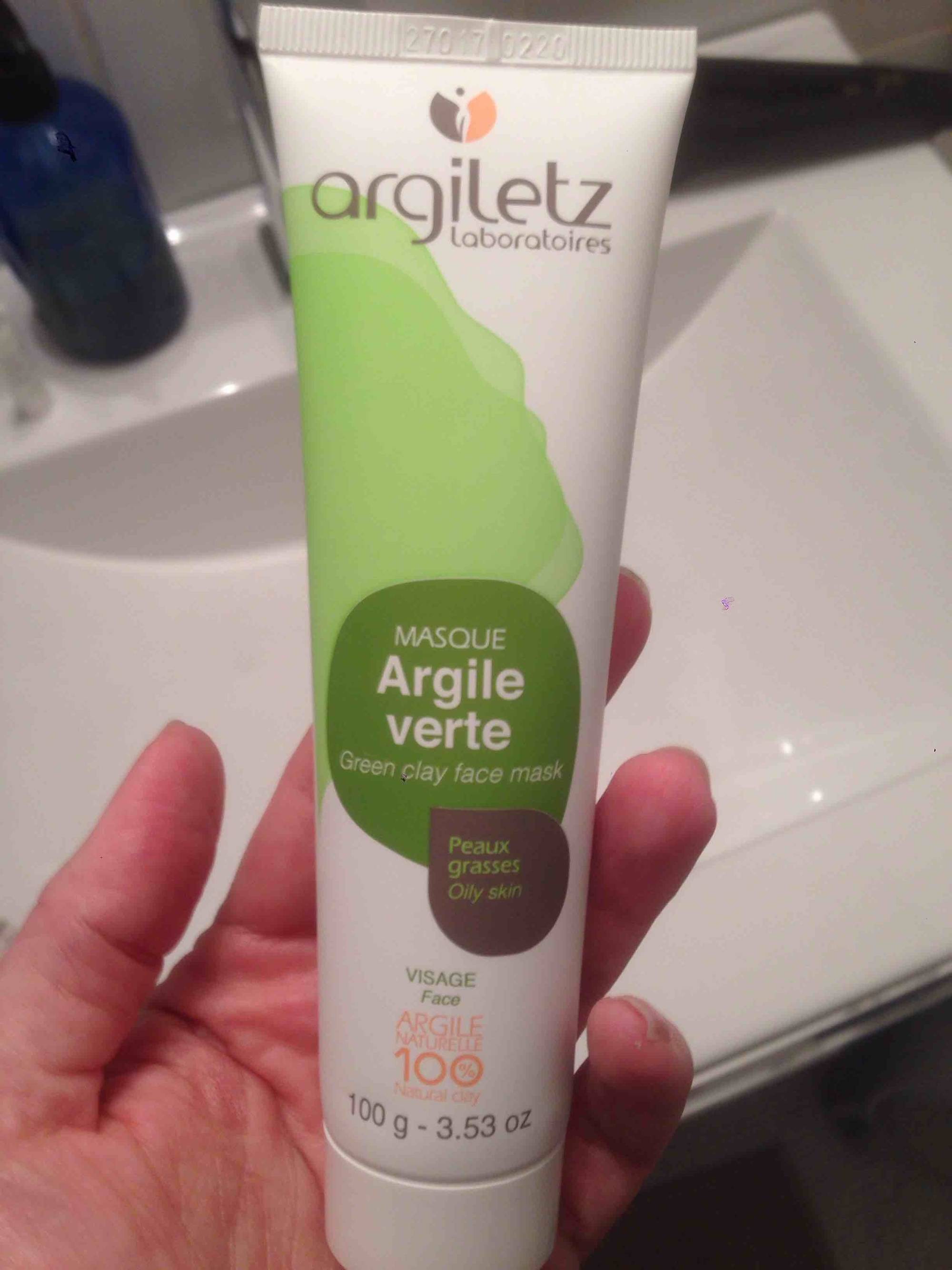 ARGILETZ - Argile naturelle - Masque argile verte