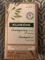 KLORANE - Shampooing solide à l'avoine