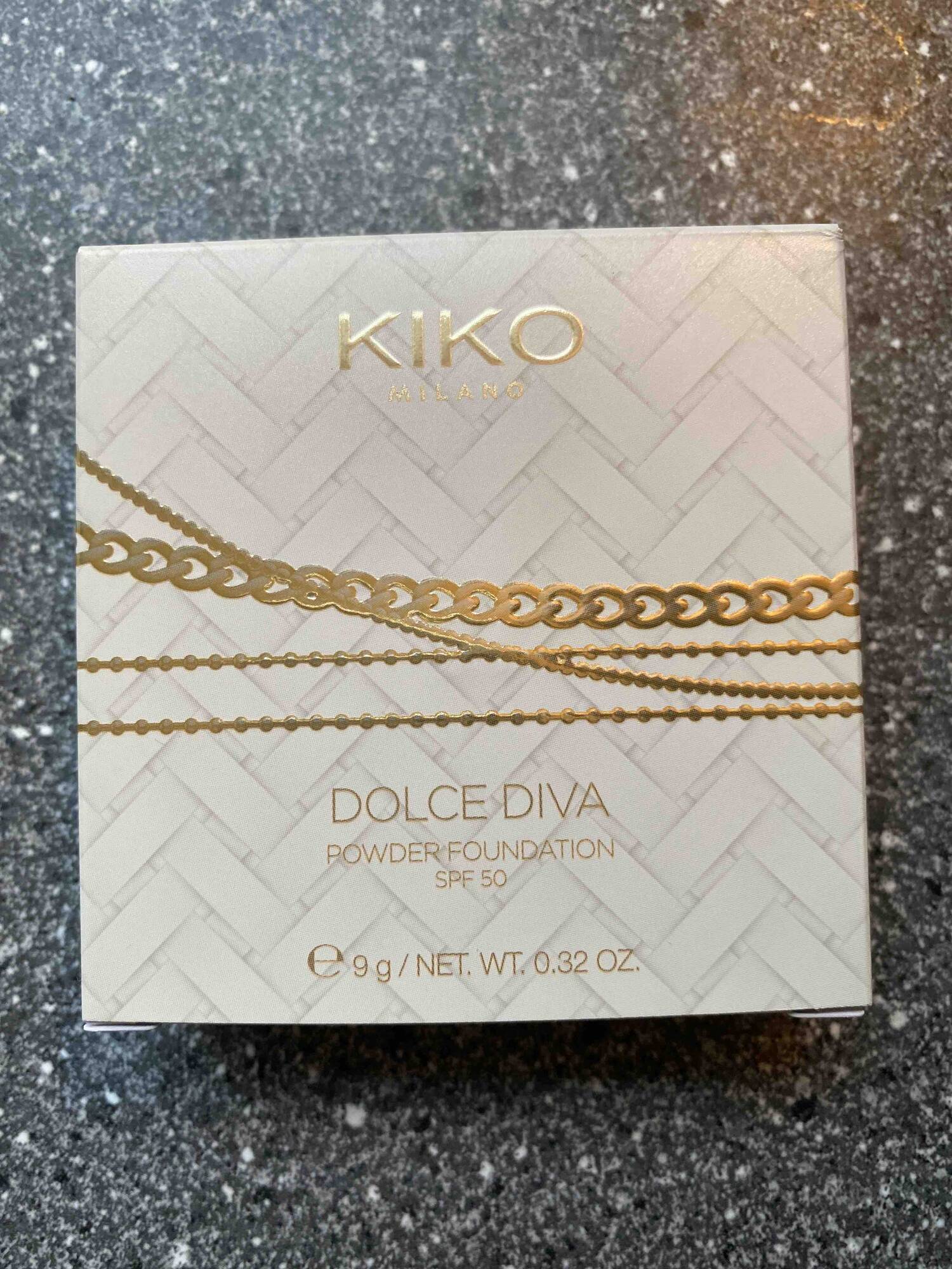 KIKO - Dolce Diva - Powder foundation spf 50
