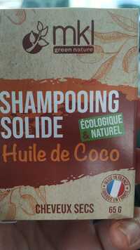 MKL GREEN NATURE - Shampooing solide - Huile de coco