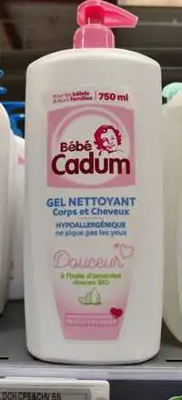 BÉBÉ CADUM - Douceur - Gel nettoyant Corps et Cheveux