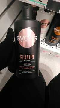 SYOSS - Keratin shampoo for easily breaking hair - Blue lotus