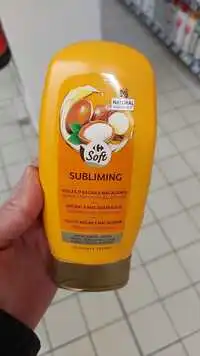 CARREFOUR SOFT - Subliming - Huiles d'argan & macadamia après-shampooing 