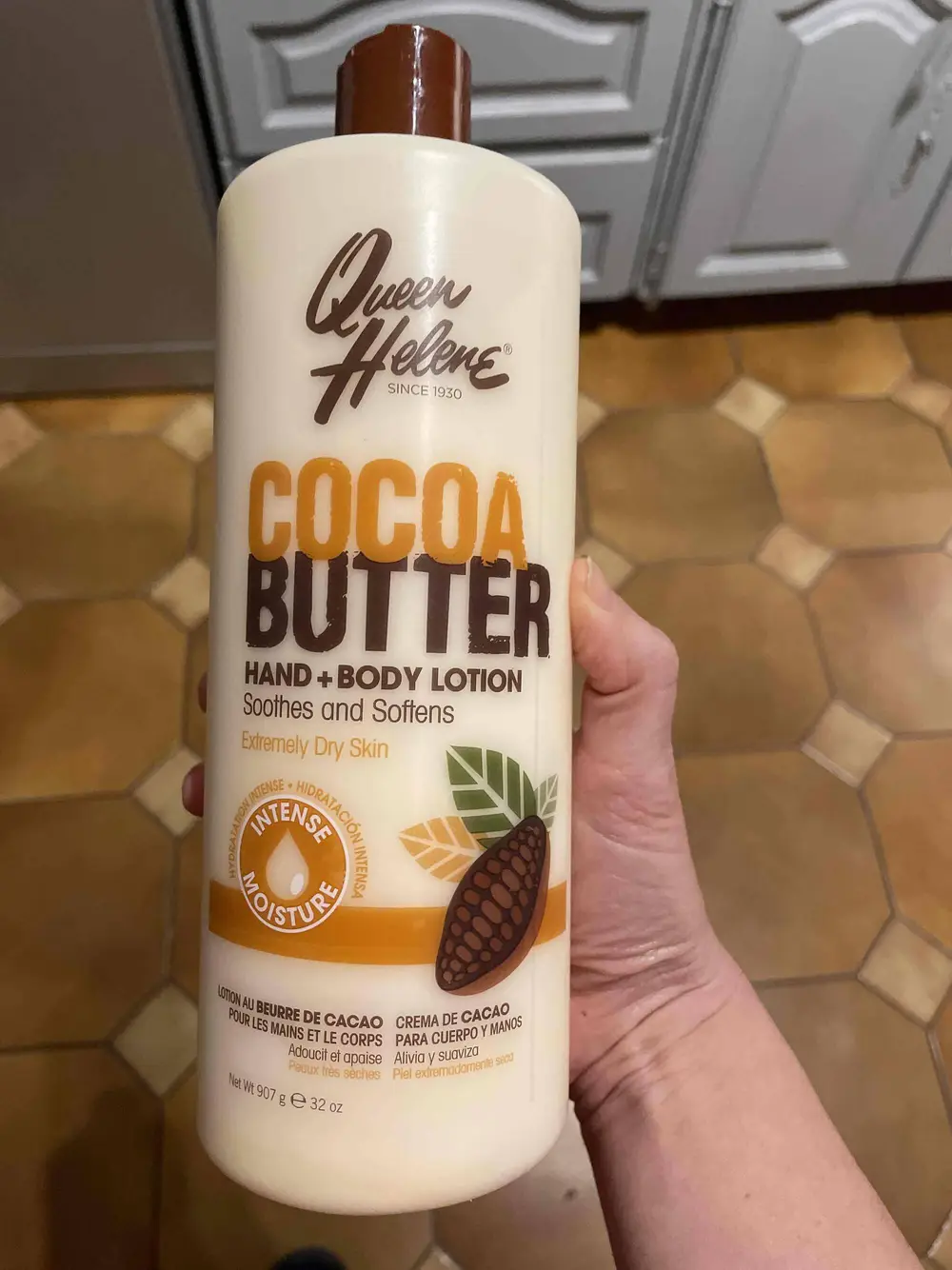 QUEEN HELENE - Cocoa butter - Hand + body lotion