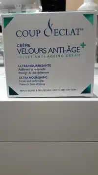 COUP D'ECLAT - Crème velours anti-âge+