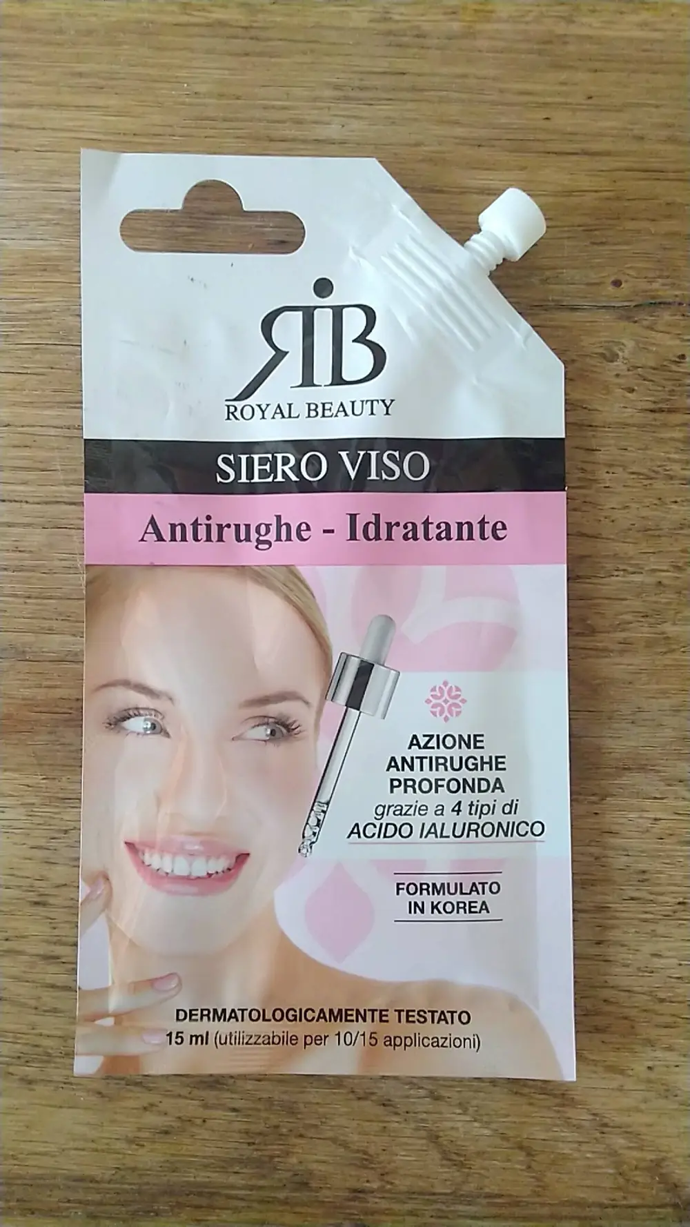 ROYAL BEAUTY - Siero viso antirughe idratante