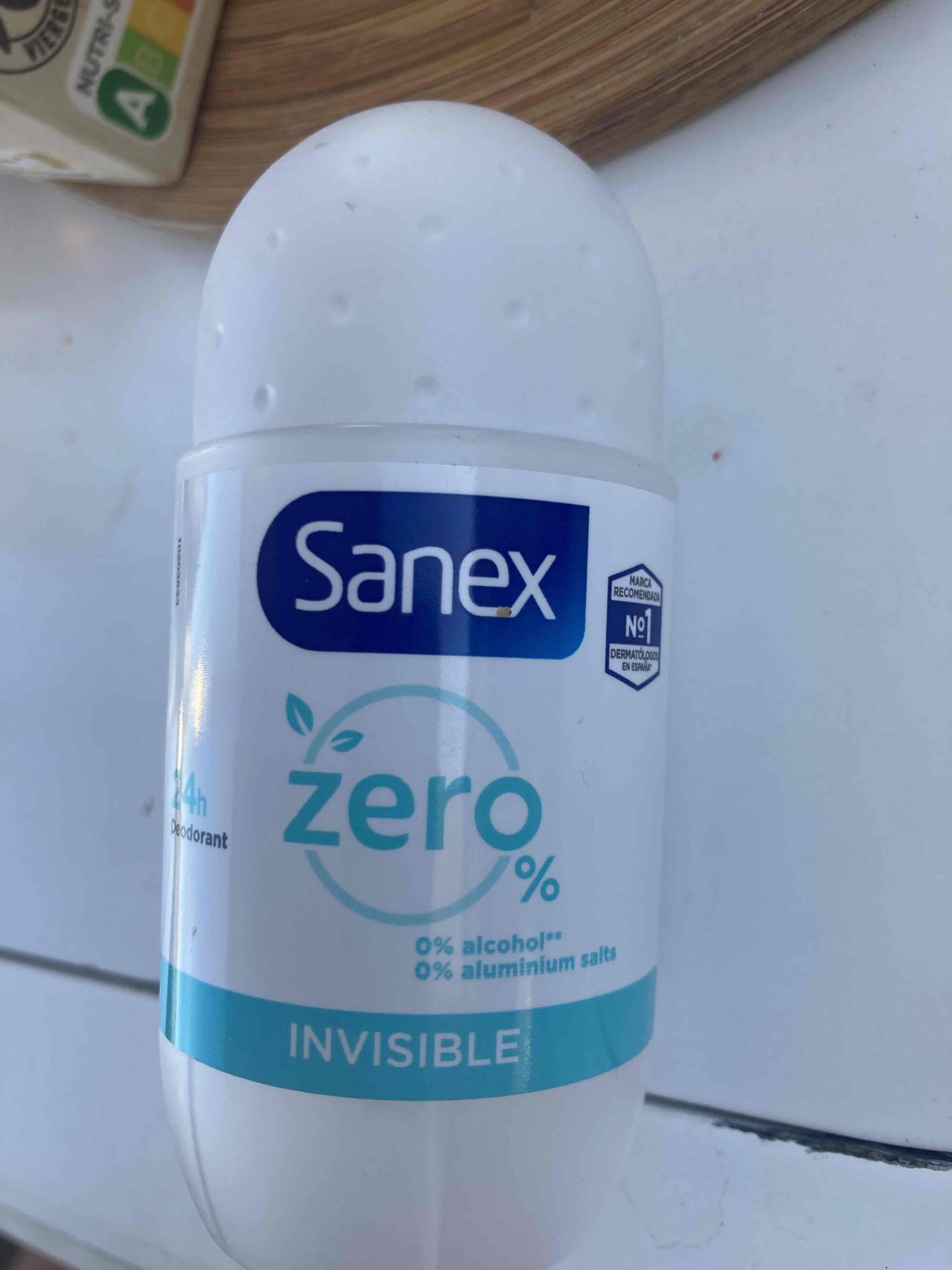 SANEX - Zéro % Invisible - Déodorant 24h