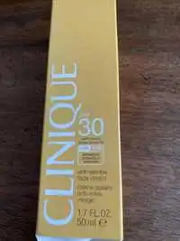 CLINIQUE - Crème solaire anti-rides SPF30